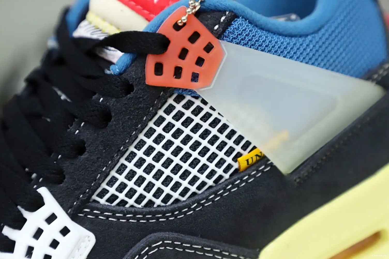 JORDAN Kimikick AIR LA 4 'OFF X UNION RETRO NOIR' 0606